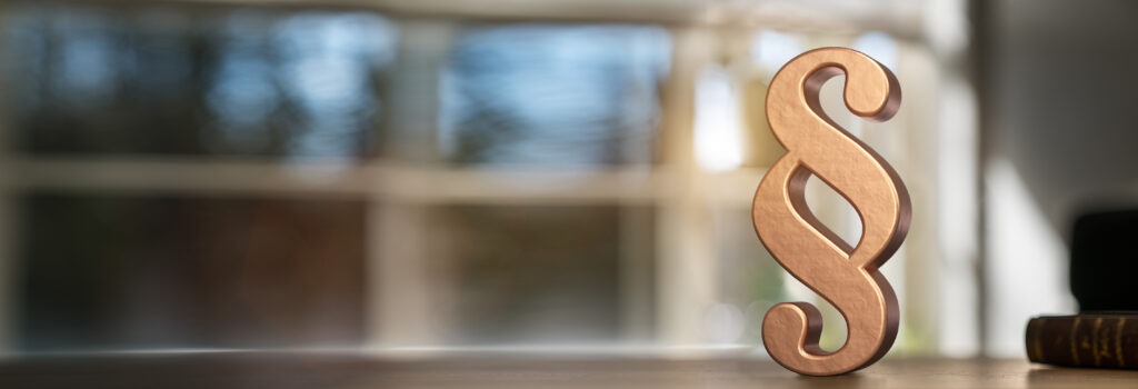 symbol of justice paragraph section sign