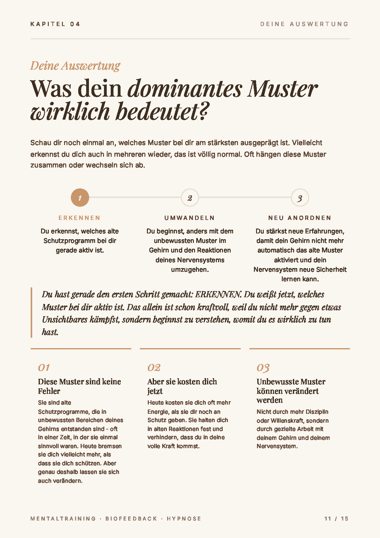 Auswertung